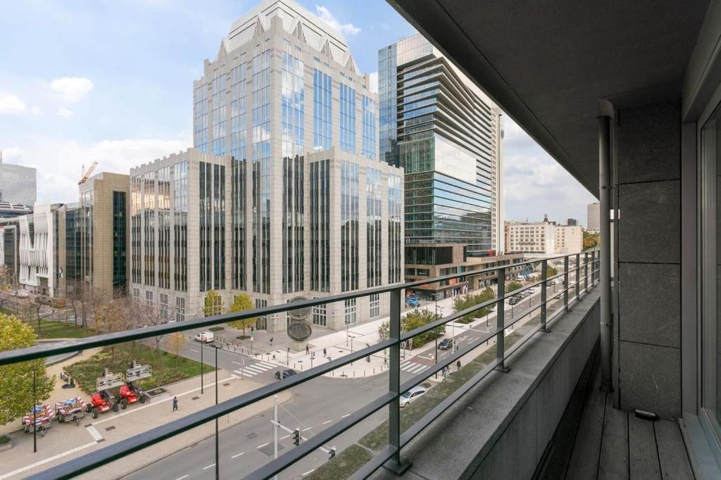 Apartment In Heart Of Brussel City With Balcony View מראה חיצוני תמונה